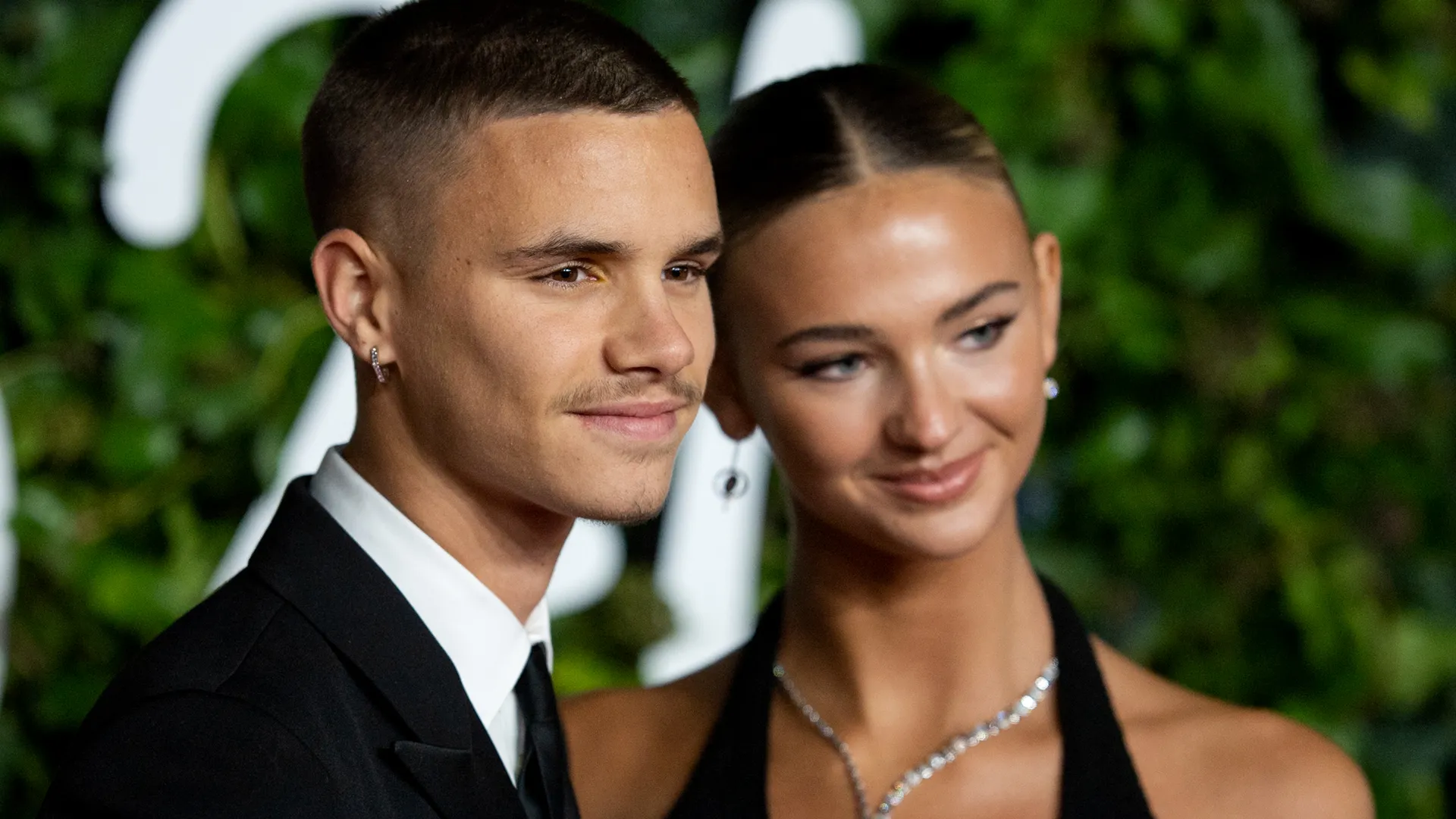 Image of Mia Regan and Romeo Bekham at an event