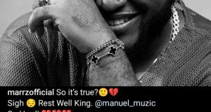 The Voice Nigeria contestant, Manuel Muzic is dead