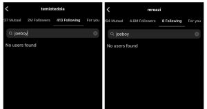 Mr Eazi, Temi Otedola unfollow Joeboy on Instagram