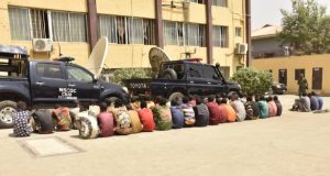NSCDC arrests ”bandits” disguised as miners NSCDC arrests ''bandits'' disguised as miners