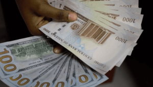 Naira appreciates at official market
