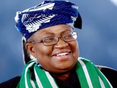 Ngozi Okonjo-Iweala urges urges Super Eagles to defeat South Africa