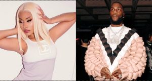 Nicki Minaj shares snippet of song with Burna Boy (video) Nicki Minaj shares snippet of song with Burna Boy