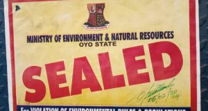 Oyo recycling facility sealed over pollution Oyo recycling facility sealed over pollution
