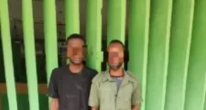 Faces of fake soldiers arrested in Lagos Police arrest two fake soldiers in Lagos