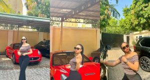 Regina Daniels flaunts impressive car collection Regina Daniels flaunts impressive car collection