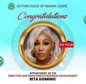Rita Dominic becomes AGN director for Business Development