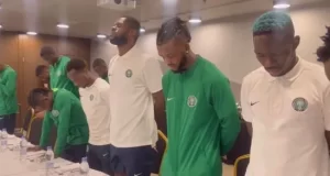 AFCON: Super Eagles observe minute silence for lives lost AFCON: Super Eagles observe minute silence for lives lost