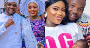 Yomi Fabiyi’s baby mama goes to war with him for calling their son ”result of a torn condom” Yomi Fabiyi's baby mama goes to war with him