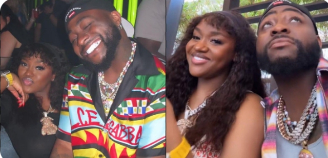 Davido shares loved-up video with wife, Chioma