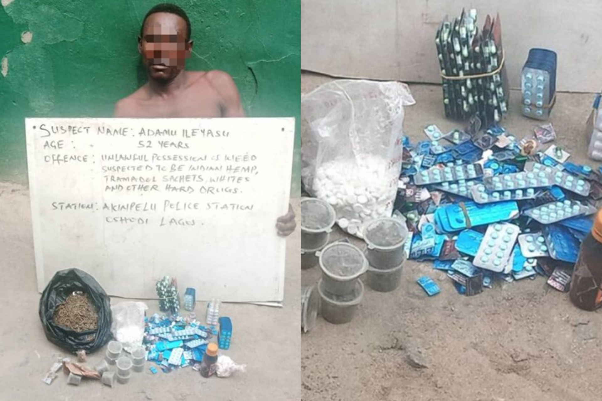 Police apprehends physically disabled ‘drug dealer’ in Lagos state
