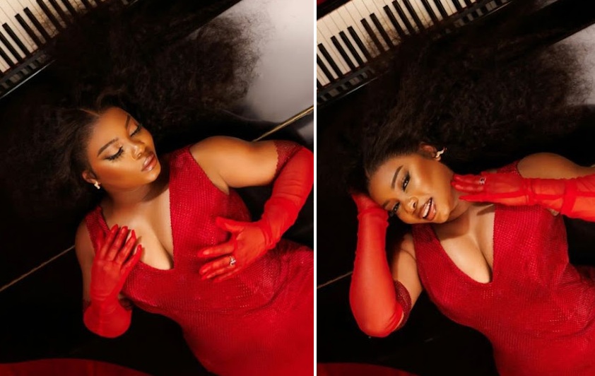Lady in RED! Yemi Alade dazzles in new photos