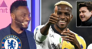 Mikel Obi says he is ‘pushing Victor Osimhen to join Chelsea’ Mikel Obi says he is 'pushing Victor Osimhen to join Chelsea'
