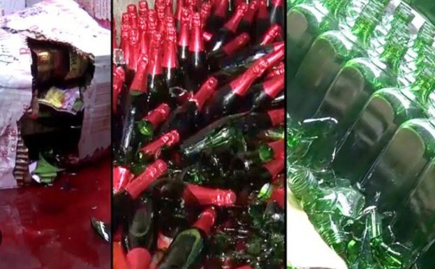 Police bust FAKE drink factory in Lagos Police bust FAKE drink factory in Lagos