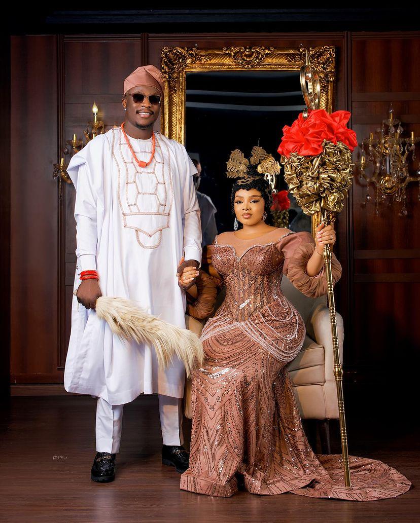 Pre-wedding photos of BBNaija’s Queen & fiance