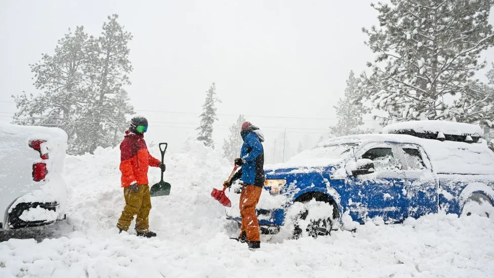 Severe blizzard HITS California and Nevada