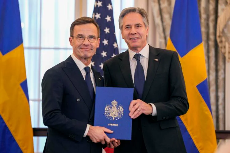 Sweden formally joins Nato military alliance | Ladun Liadi's Blog