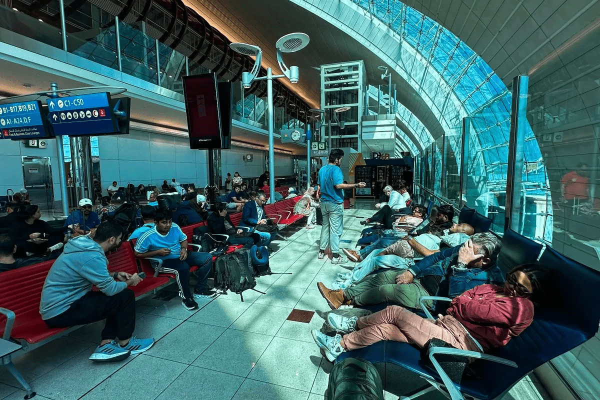 Dubai rainstorm leaves one de*d, many stranded in airport