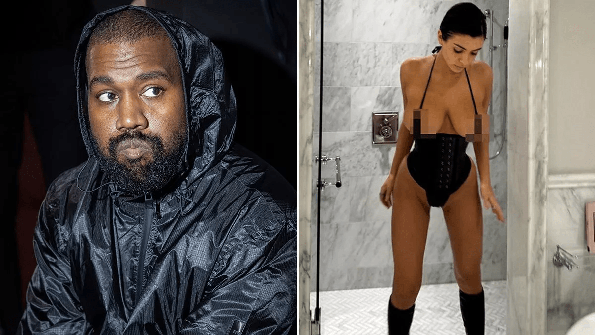 'My wife looks best, undressed' says Kanye West