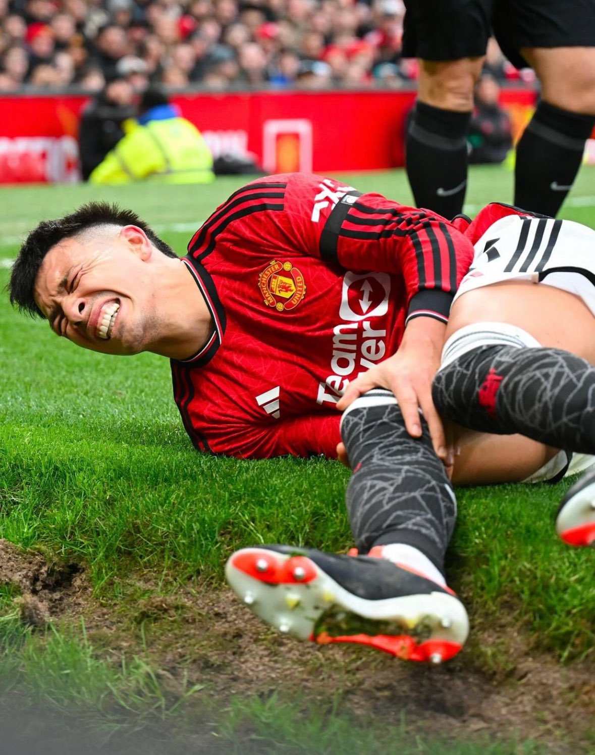 Lisandro Martínez is out for a month after a calf strain injury picked up in training Lisandro Martínez is out for a month after a calf strain injury picked up in training