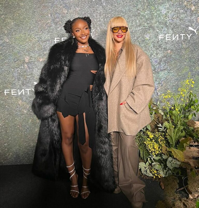 Ayra Starr and Rihanna hints at a Collaboration during Linkup at Event