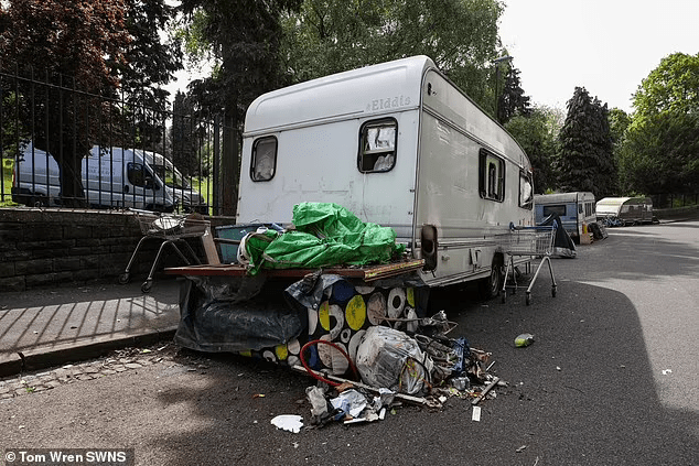 UK residents turn to vans as homes with high cost of living