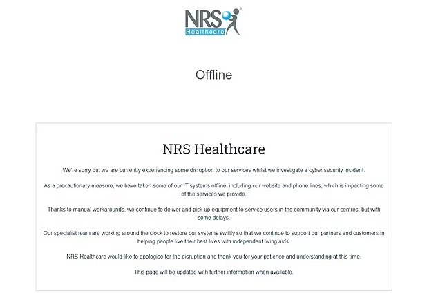Thousands of elderly and disabled left stranded after healthcare cyberattack
