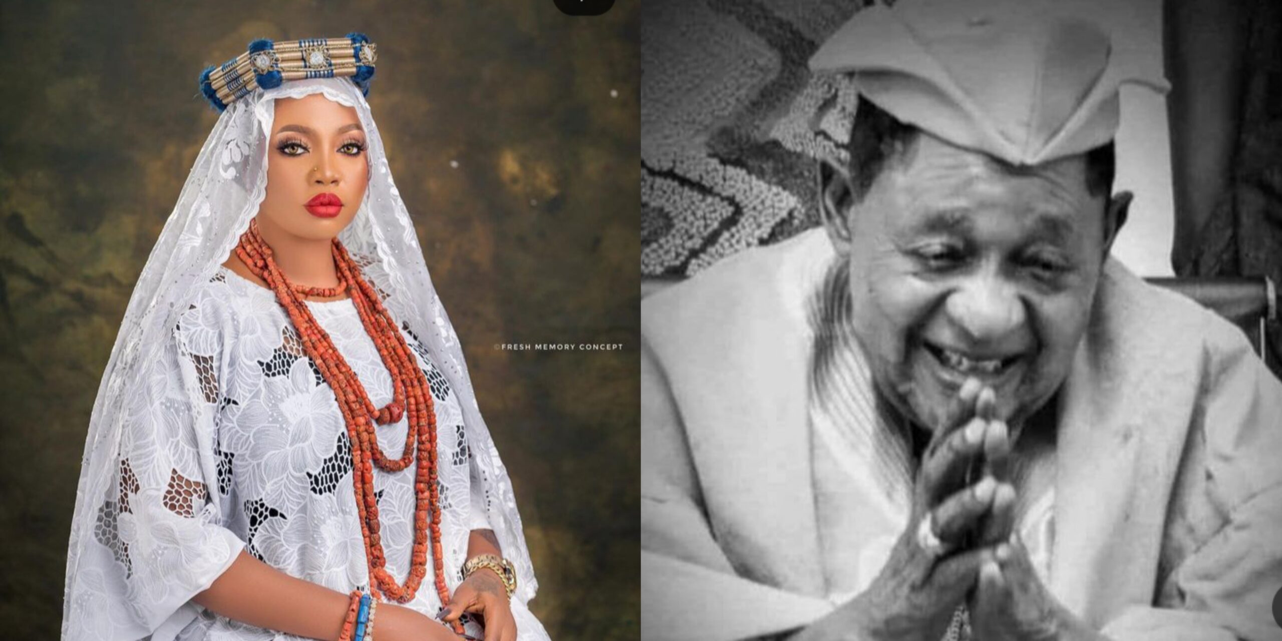 Alaafin’s wife, Queen Memunat REMEMBERS him two years after