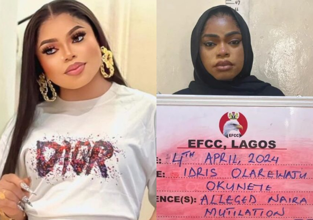 Bobrisky files notice of appeal against his sentence