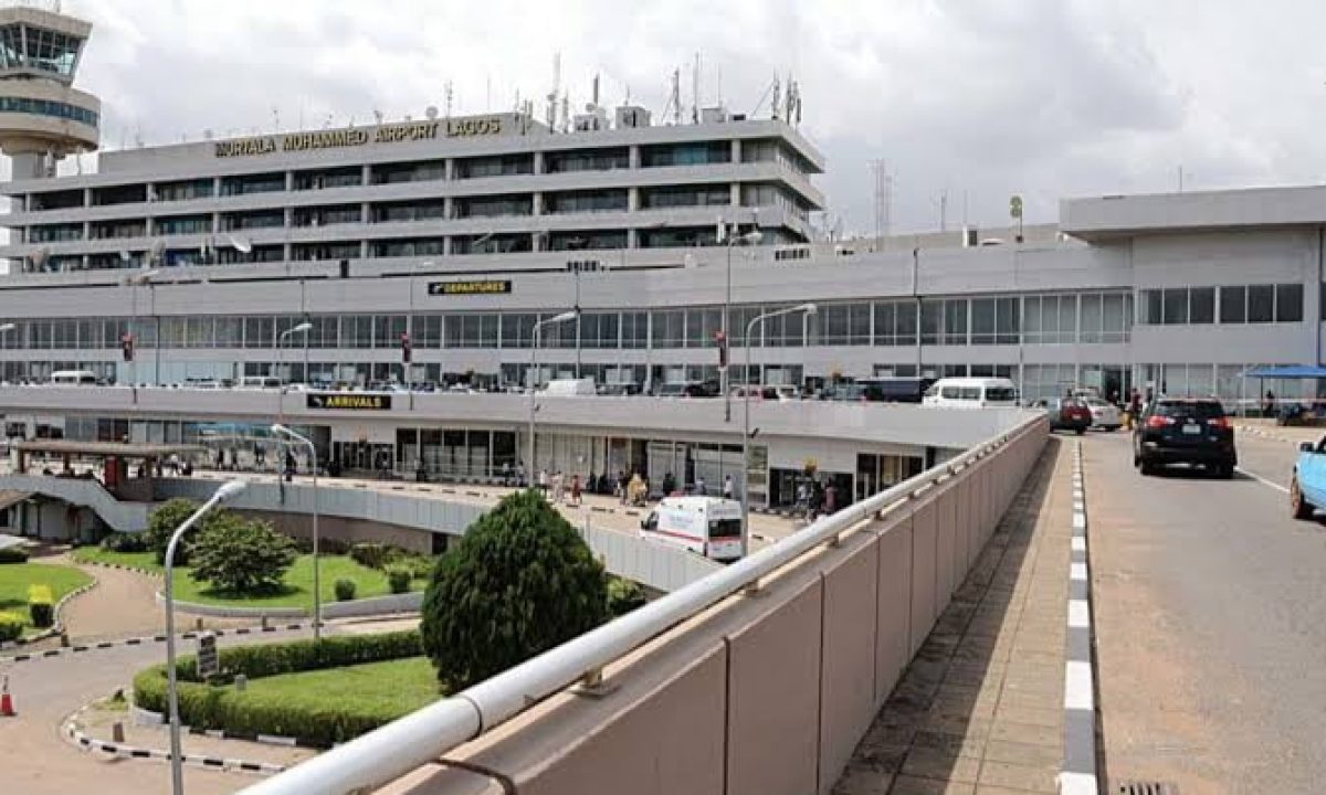 Fire at Lagos Airport