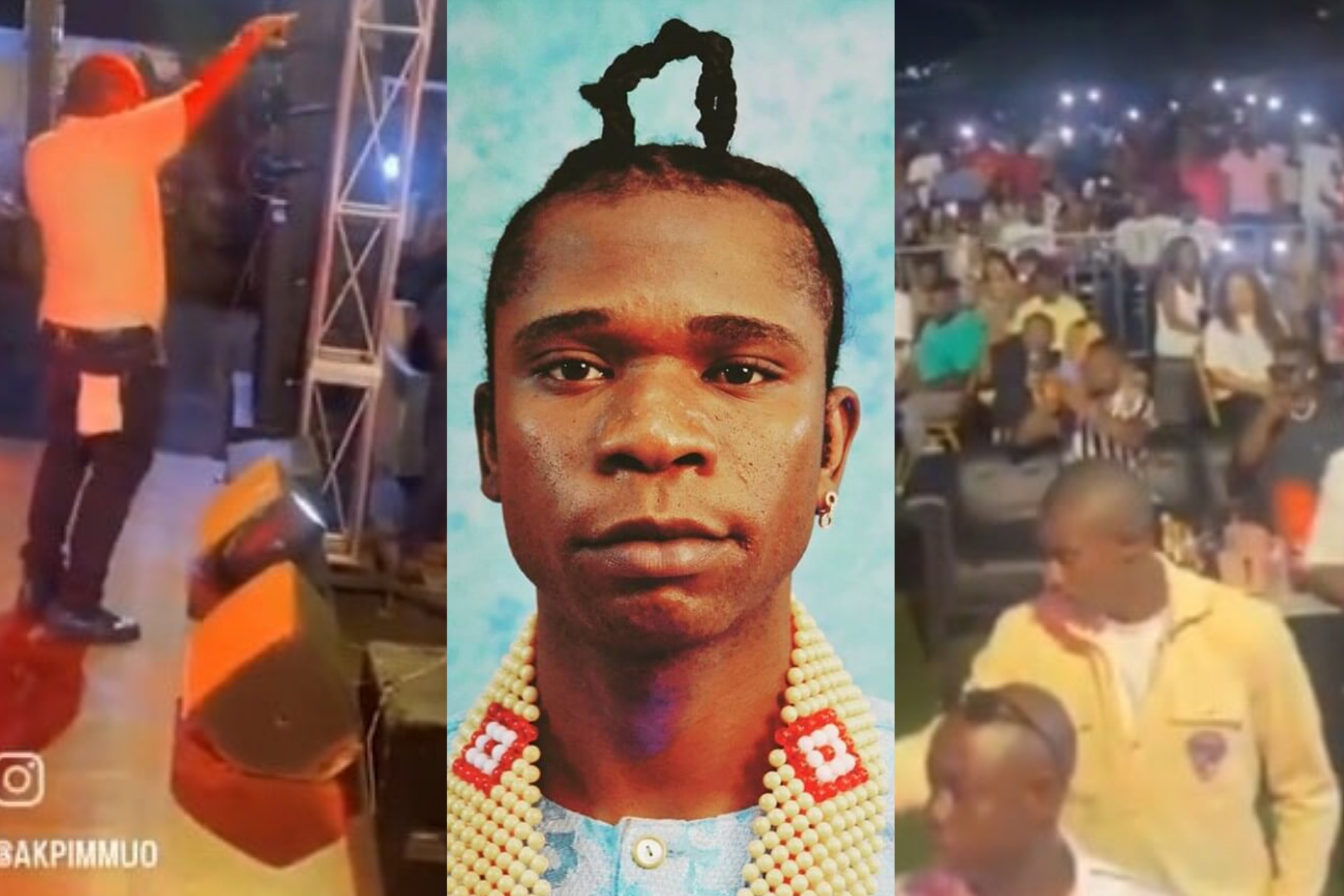 Fans turn up massively for Speed Darlington’s concert Speed Darlington’s massive concert in Owerri stirs shocks many in viral video
