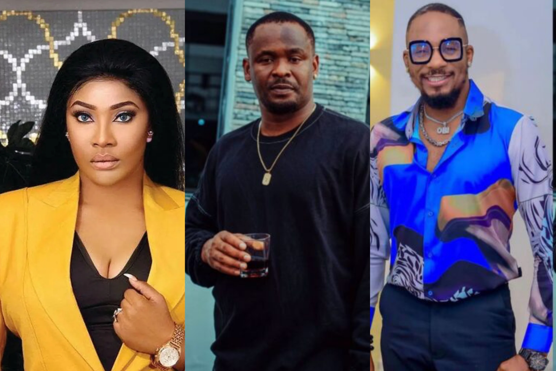 You are a wicked soul - Actress Angela Okorie slams Zubby Michael for mourning Junior Pope on Instagram