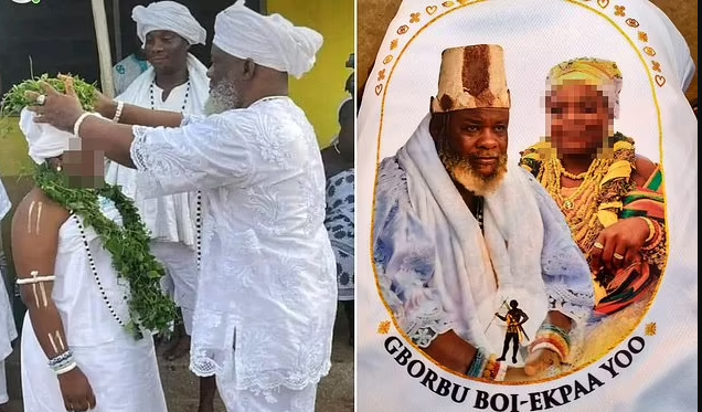 Ghanaian priest, 63, sparks outrage after marrying 12-year-old girl Ghanaian priest, 63, sparks outrage after marrying 12-year-old girl