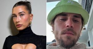 Hailey Bieber reacts to worrying photo of husband Justin Bieber CRYING Hailey Bieber reacts to worrying photo of husband Justin Bieber CRYING