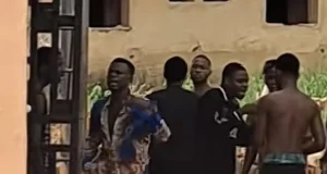 Video: Fans in war of words over Wizkid and Davido Young men captured arguing over Wizkid and Davido's fight