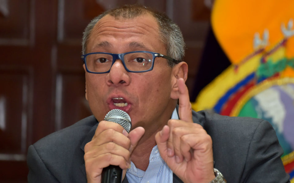 Ecuador Police storm Mexican embassy, arrests former VP