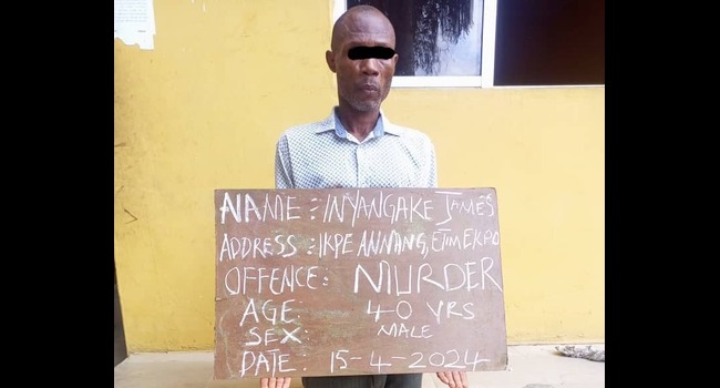 Pictured! Man k!lls his 70-year-old MUM