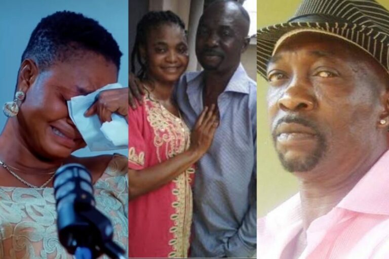 My late husband's family maltreated me - Actor Ajigijaga’s wife cries out