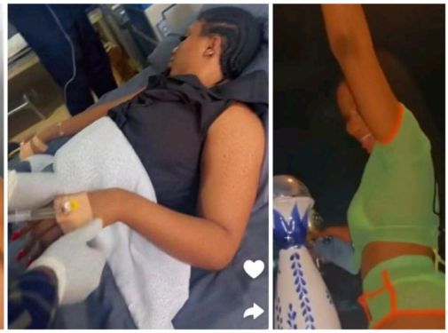 Mercy Eke hospitalized hours after partying on a yacht