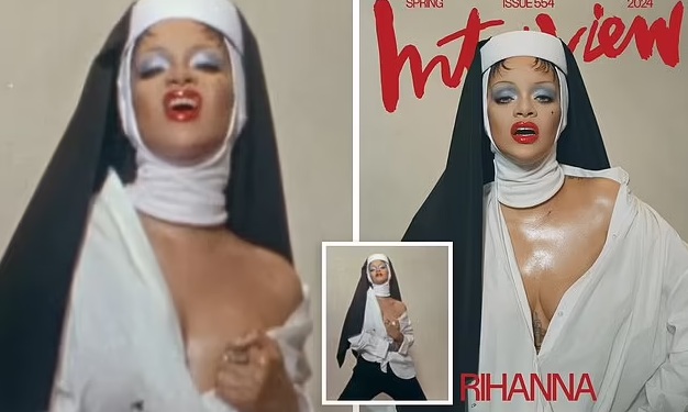 Rihanna is SLAMMED for provocative magazine cover