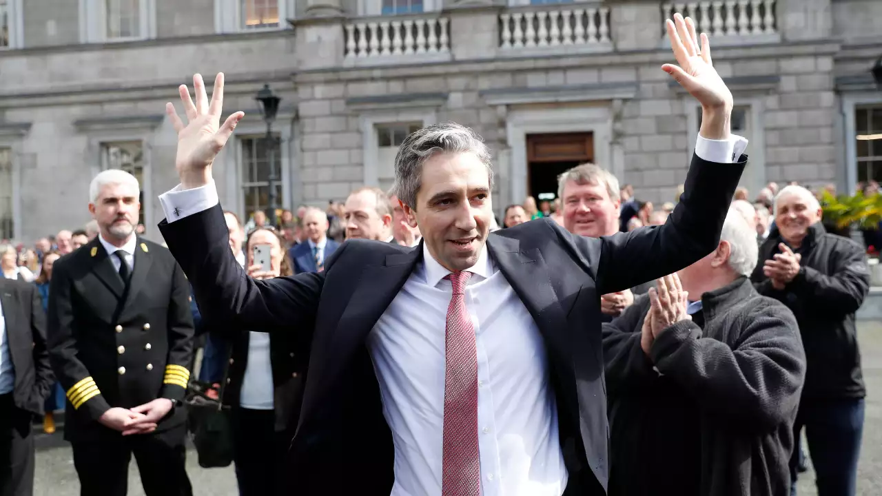 Simon Harris becomes Ireland's YOUNGEST PM