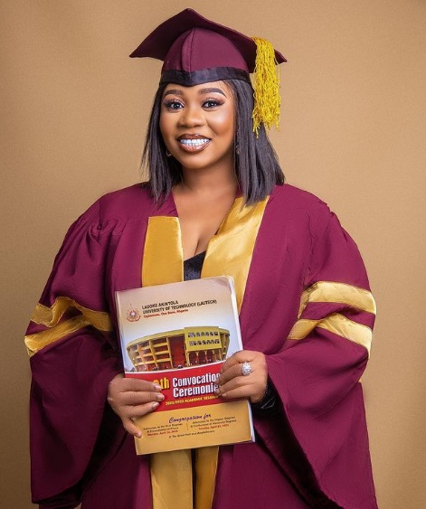Actress Wumi Toriola bags Master’s degree from Nigerian University