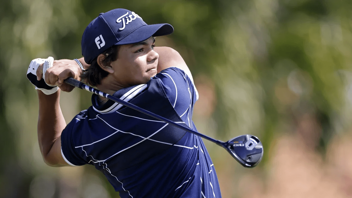 Tiger Woods’ son, Charlie, aims for US open qualification