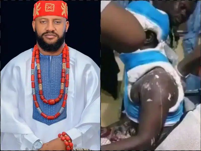 Yul Edochie cries for aid following accident involving Director