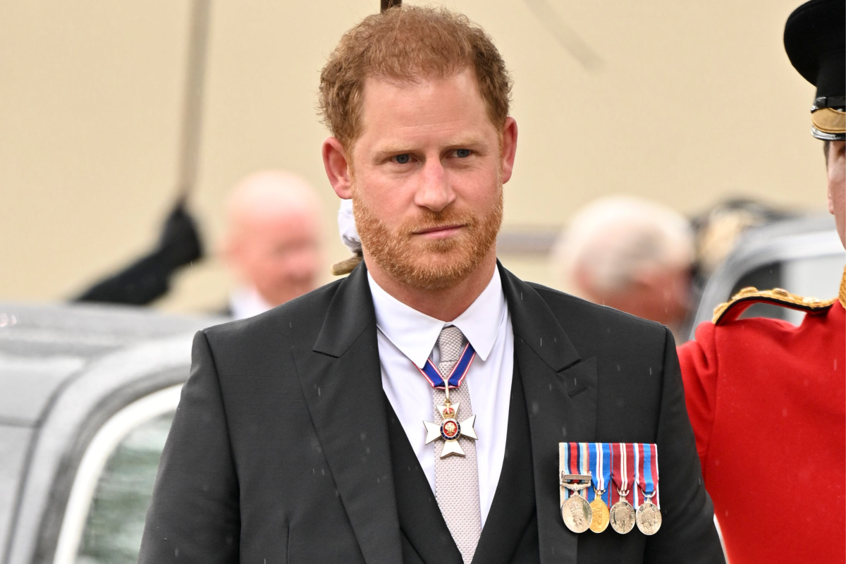 Prince Harry faces backlash for wearing medals to present award to US Soldier