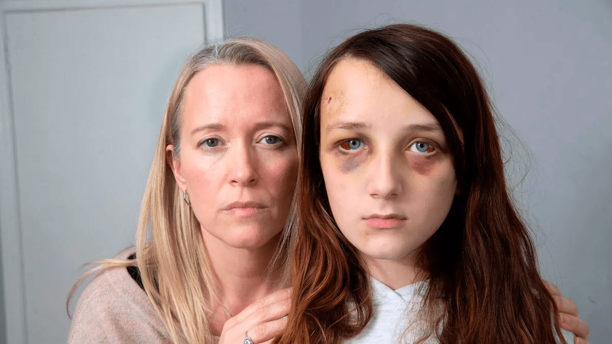 Mum of beaten autistic girl begs that people stop sharing video of the beating