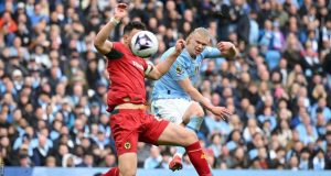 Manchester city 5 v 1 Wolves: Haaland scores four as Man City thrash Wolves Manchester city 5 v 1 Wolves: Haaland scores four as Man City thrash Wolves