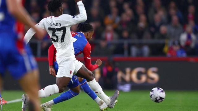 Manchester United 4 v 0 Chelsea: Olise stars as Palace thrash dismal Man Utd