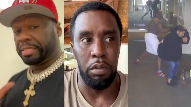50 Cent reacts to Diddy's apology over shocking Cassie assault video
