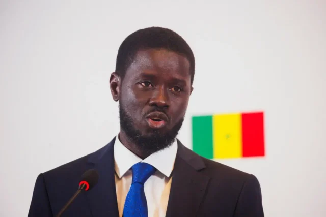 Senegal’s president Bassirou Faye stops reception on his return trip Senegal’s president Bassirou Faye stops reception on his return trip